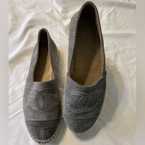 Chanel Denim Espadrilles